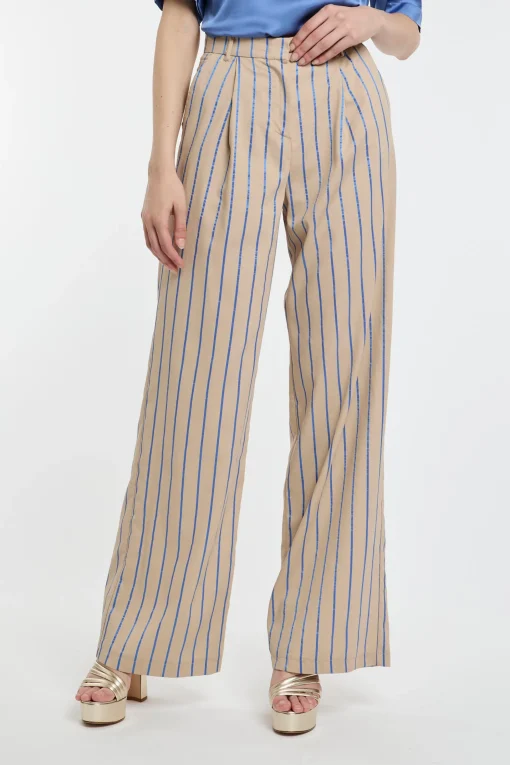 Pantalone a palazzo Kaos in viscosa
