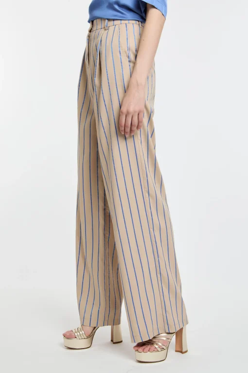 Pantalone a palazzo Kaos in viscosa