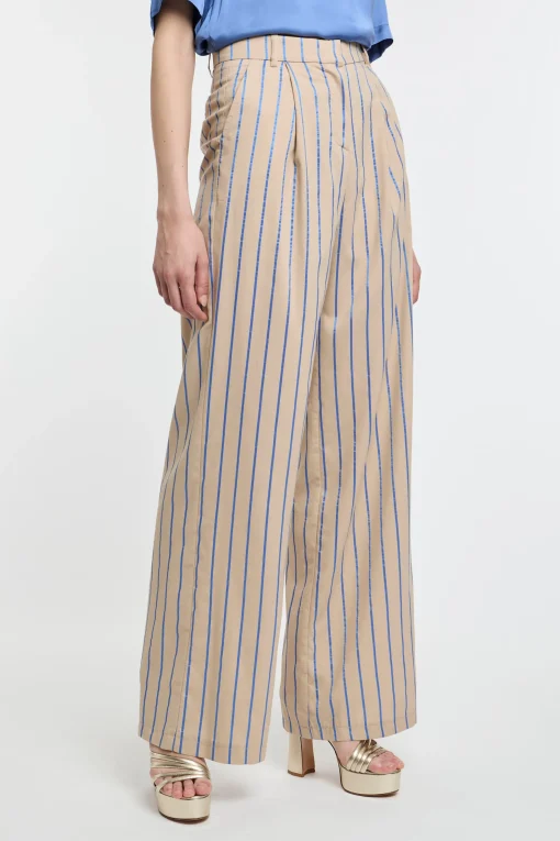 Pantalone a palazzo Kaos in viscosa