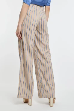 Pantalone a palazzo Kaos in viscosa