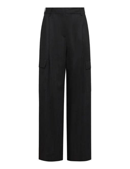 Pantalone cargo Marella in misto lana