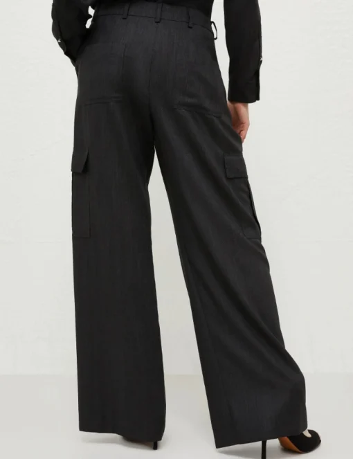 Pantalone cargo Marella in misto lana