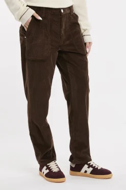Pantalone Pinko in velluto millerighe
