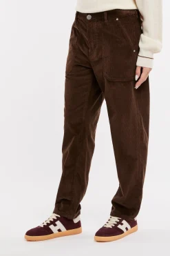Pantalone Pinko in velluto millerighe