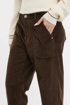 Pantalone Pinko in velluto millerighe