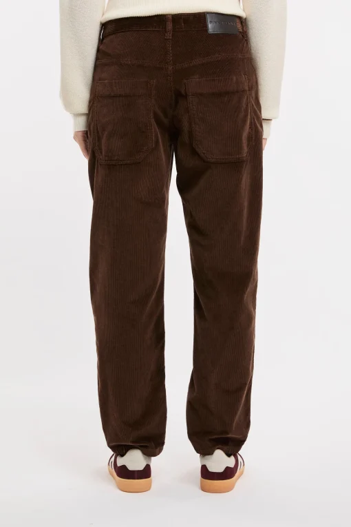 Pantalone Pinko in velluto millerighe