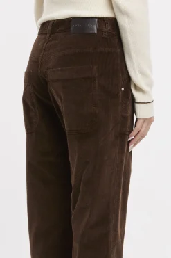 Pantalone Pinko in velluto millerighe