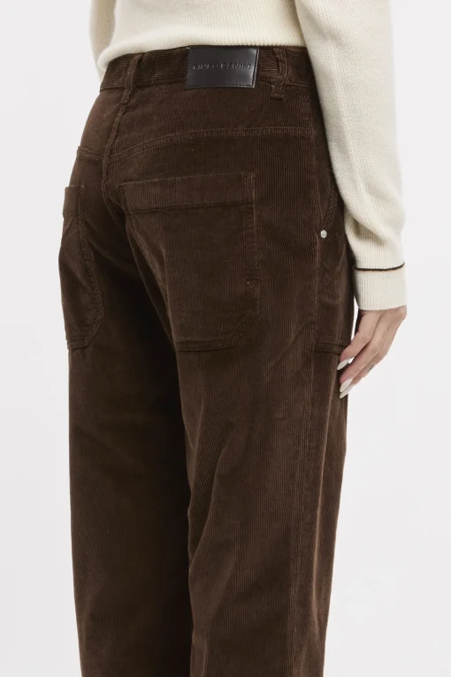 Pantalone Pinko in velluto millerighe