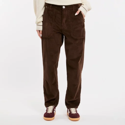 Pantalone Pinko in velluto millerighe