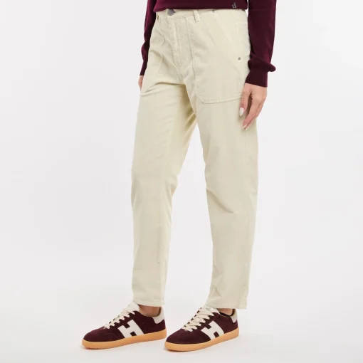 Pantalone Pinko in velluto millerighe