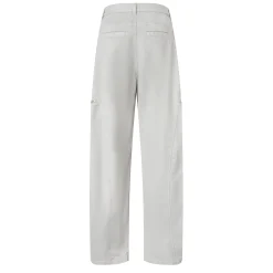 Pantaloni larghi Pinko in cotone con zip