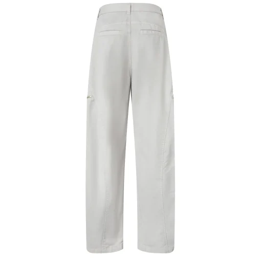 Pantaloni larghi Pinko in cotone con zip