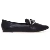 Pantofola Steve Madden in pelle con maxicatena