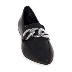 Pantofola Steve Madden in pelle con maxicatena