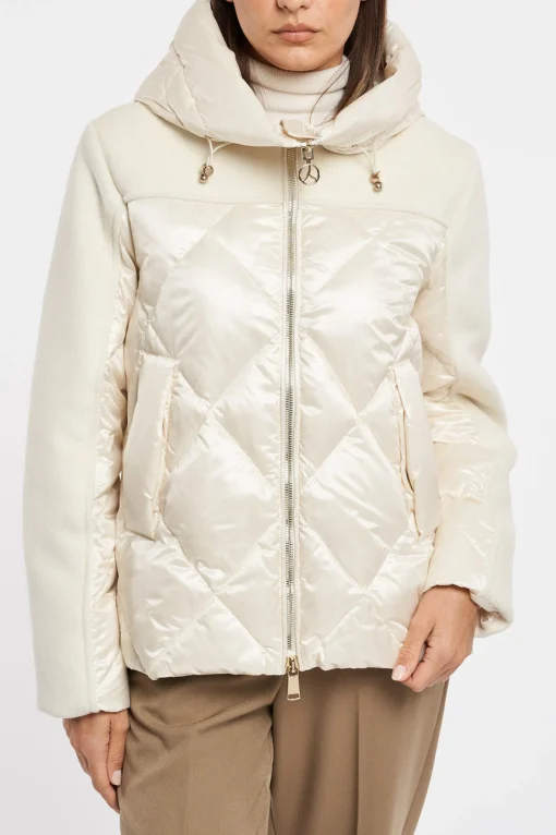 Parka corto People Of Shibuya un polyestere ultralight con cappuccio