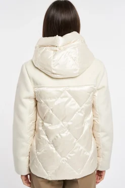 Parka corto People Of Shibuya un polyestere ultralight con cappuccio