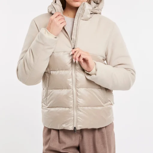 Piumino People Of Shibuya in nylon soft touch e lana