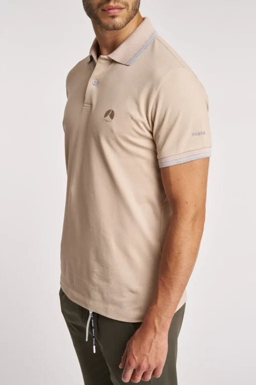 Polo People Of Shibuya in piquet ultra-light stretch