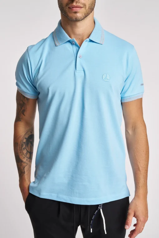 Polo People Of Shibuya in piquet ultra-light stretch