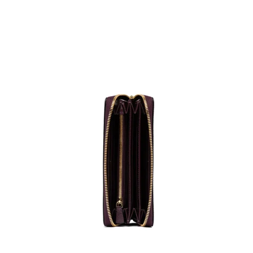 Portafoglio zip around Gianni Chiarini in pelle lucida