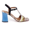 Sandalo Chie Mihara in pelle con tacco 90 mm