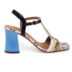 Sandalo Chie Mihara in pelle con tacco 90 mm