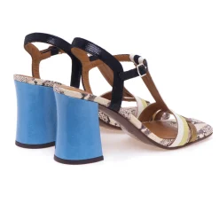 Sandalo Chie Mihara in pelle con tacco 90 mm