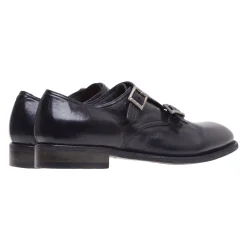 Scarpa doppia fibbia Sturlini Firenze in pelle