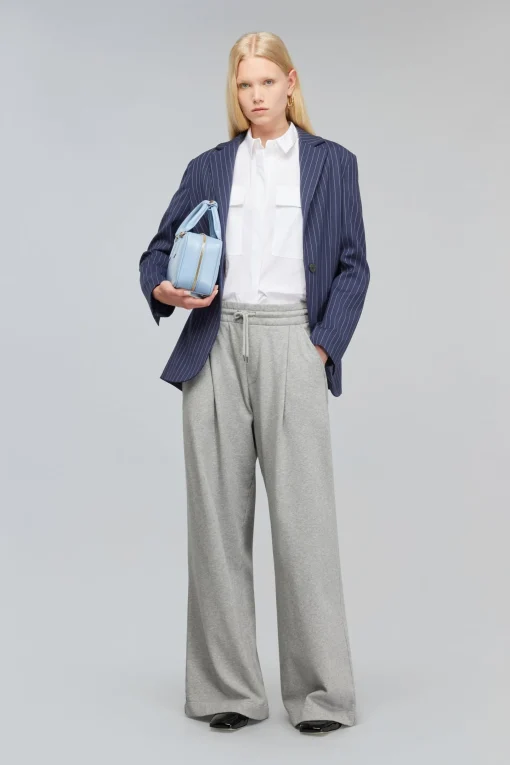 Semicouture camicia Elea in cotone a manica corta