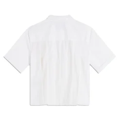Semicouture camicia Elea in cotone a manica corta