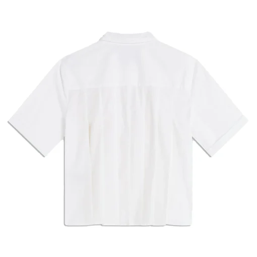 Semicouture camicia Elea in cotone a manica corta