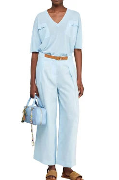 Semicouture pantalone Pureza in lino