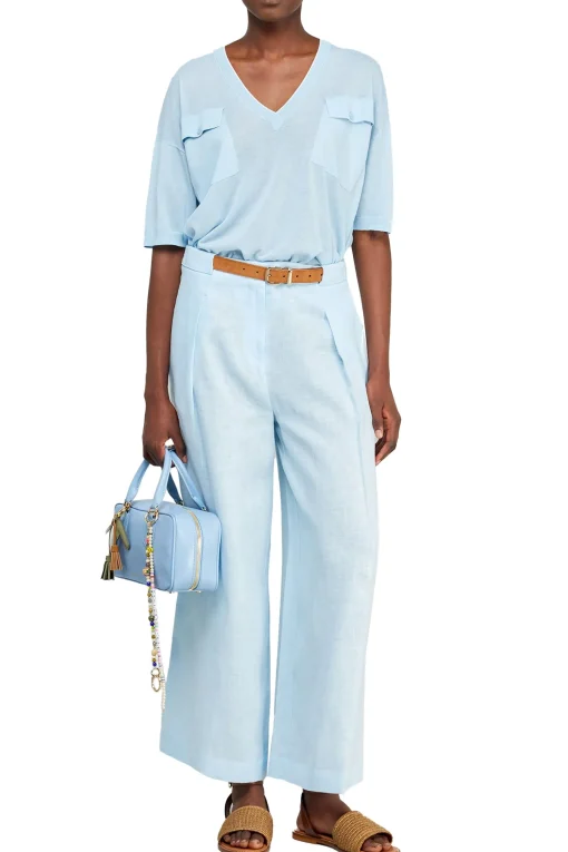 Semicouture pantalone Pureza in lino