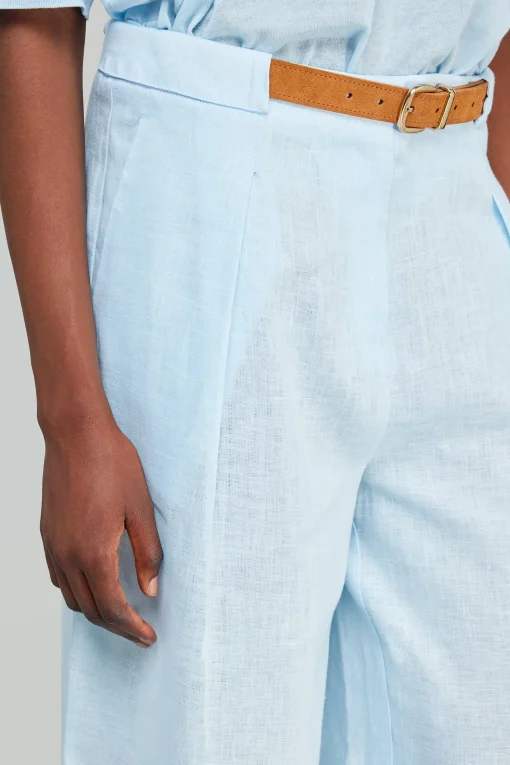 Semicouture pantalone Pureza in lino