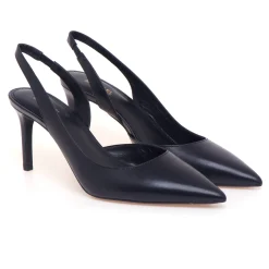 Sling back Michael Kors "Alina Flex" in pelle con tacco 75 mm