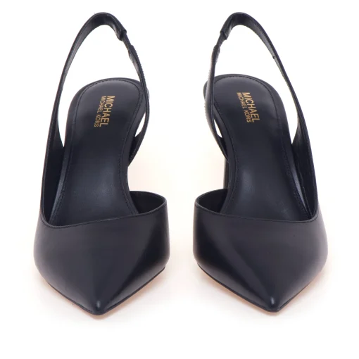 Sling back Michael Kors "Alina Flex" in pelle con tacco 75 mm