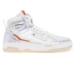 Sneaker alta Barracuda 'Earving' in pelle e camoscio