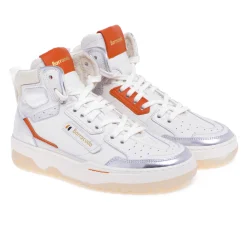 Sneaker alta Barracuda 'Earving' in pelle e camoscio