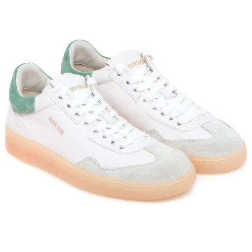 Sneaker Barracuda "Guga" in pelle e camoscio