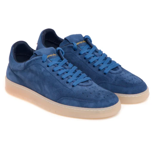 Sneaker Barracuda "Guga" in camoscio sfoderato supersoft