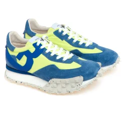 Sneaker Barracuda "Jolt" in camoscio e tessuto