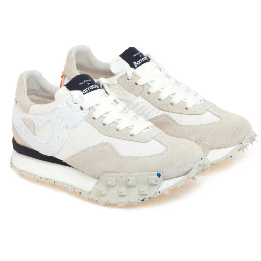 Sneaker Barracuda "Jolt" in camoscio e tessuto