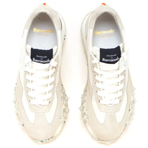 Sneaker Barracuda "Jolt" in camoscio e tessuto
