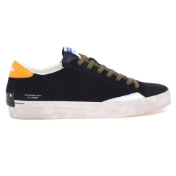 Sneaker Crime London "Distressed" in camoscio