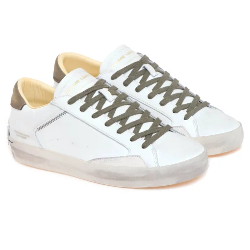 Sneaker Crime London "Distressed" in pelle
