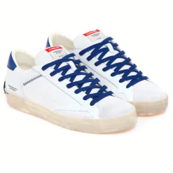 Sneaker Crime London "Distressed" in pelle e camoscio