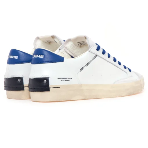 Sneaker Crime London "Distressed" in pelle e camoscio