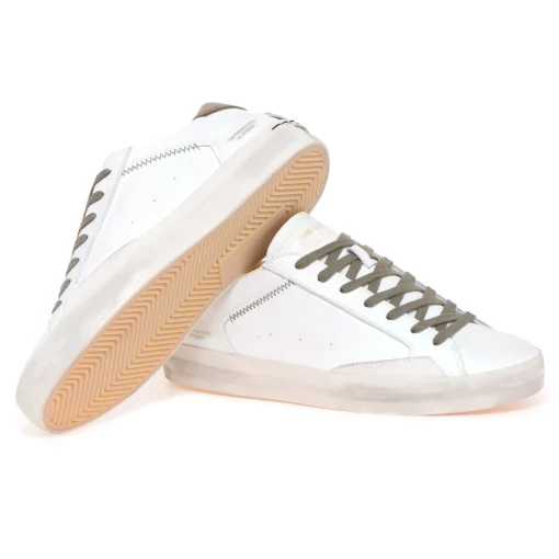 Sneaker Crime London "Distressed" in pelle