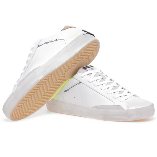 Sneaker Crime London "Distressed" in pelle