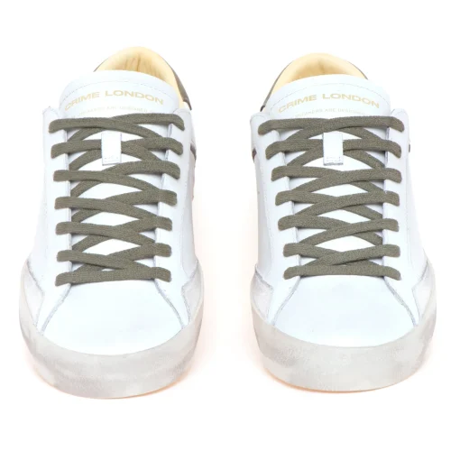 Sneaker Crime London "Distressed" in pelle